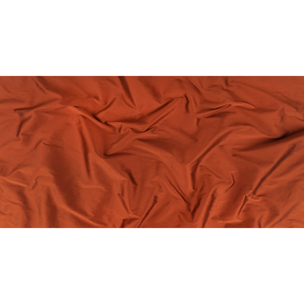 Polyester Taffeta - Plain Dyed Rustic Orange - Bellamy Collection