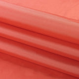 Polyester Taffeta - Plain Dyed Coral Reef Pink - Bellamy Collection