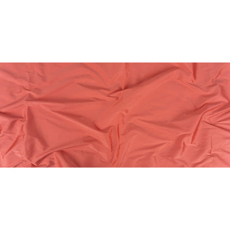 Polyester Taffeta - Plain Dyed Coral Reef Pink - Bellamy Collection