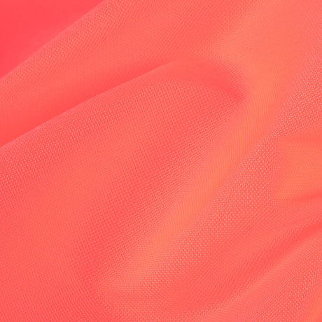 Polyester Taffeta - Plain Dyed Neon Coral - Bellamy Collection
