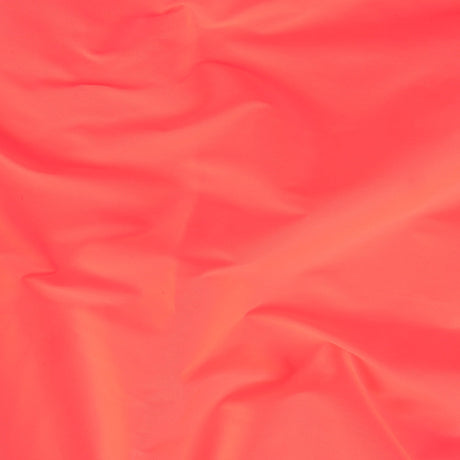 Polyester Taffeta - Plain Dyed Neon Coral - Bellamy Collection