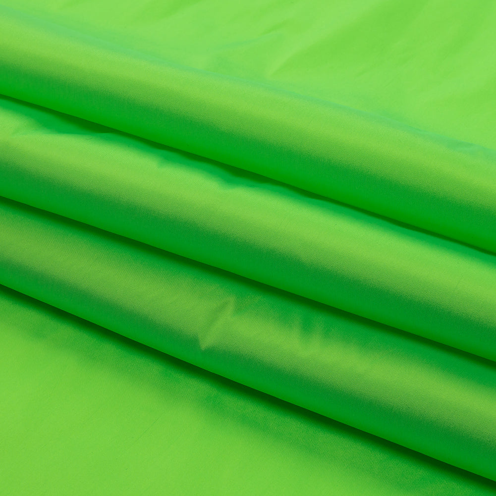 Polyester Taffeta - Plain Dyed Neon Green - Bellamy Collection