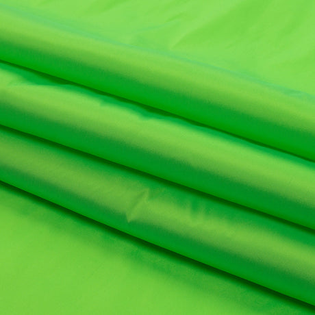 Polyester Taffeta - Plain Dyed Neon Green - Bellamy Collection
