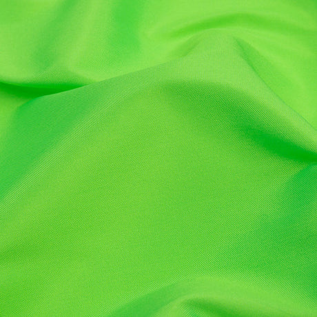 Polyester Taffeta - Plain Dyed Neon Green - Bellamy Collection