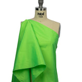 Polyester Taffeta - Plain Dyed Neon Green - Bellamy Collection