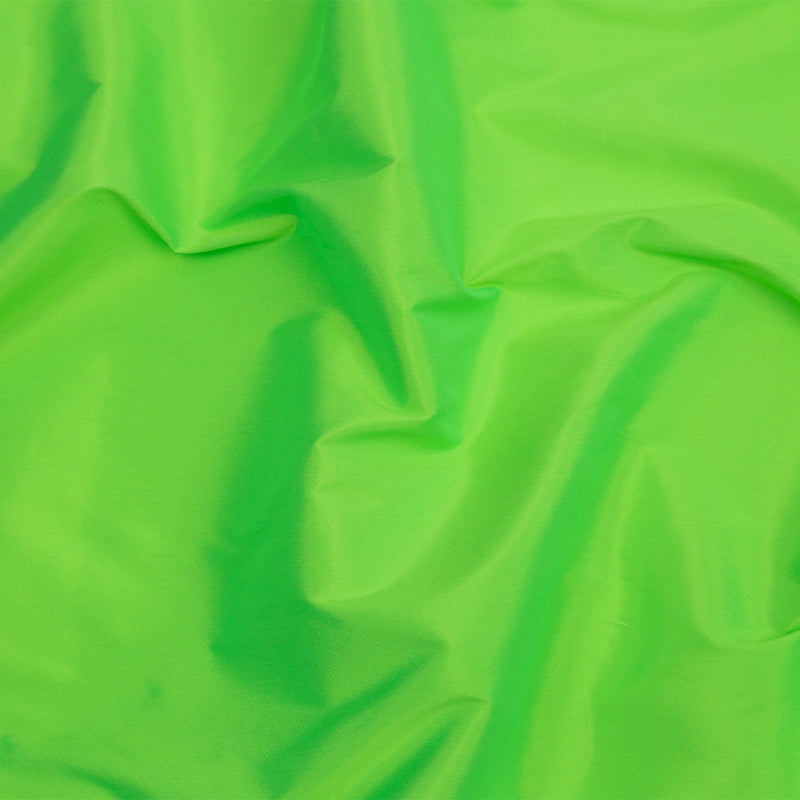 Polyester Taffeta - Plain Dyed Neon Green - Bellamy Collection