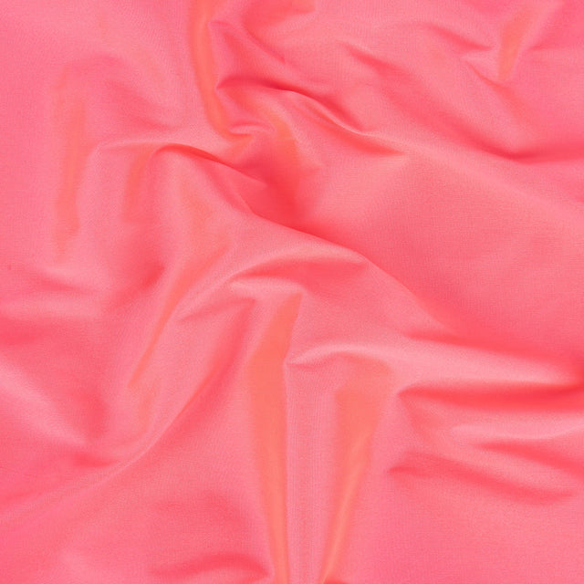 Polyester Taffeta - Plain Dyed Neon Pink - Bellamy Collection