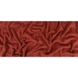 Sun Dried Tomato Recycled Polyester Stretch Knit Fleece