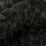 Black Plush Polyester Bubble Fleece