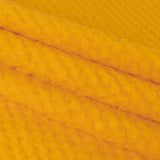 Citrus Plush Polyester Bubble Fleece