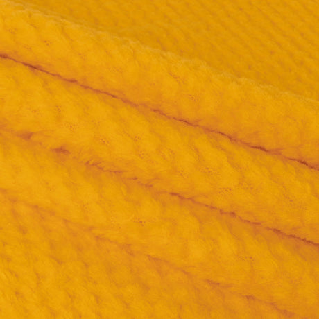 Citrus Plush Polyester Bubble Fleece