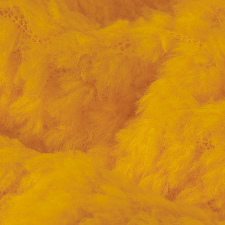 Citrus Plush Polyester Bubble Fleece