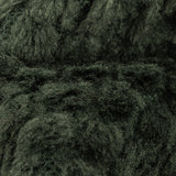 Darkest Spruce Plush Polyester Bubble Fleece
