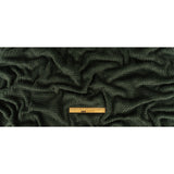 Darkest Spruce Plush Polyester Bubble Fleece