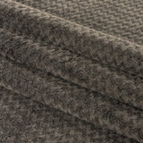 Peat Zig Zags Polyester Fleece