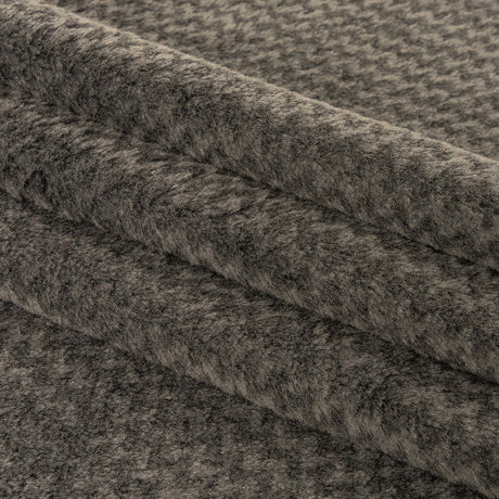 Peat Zig Zags Polyester Fleece