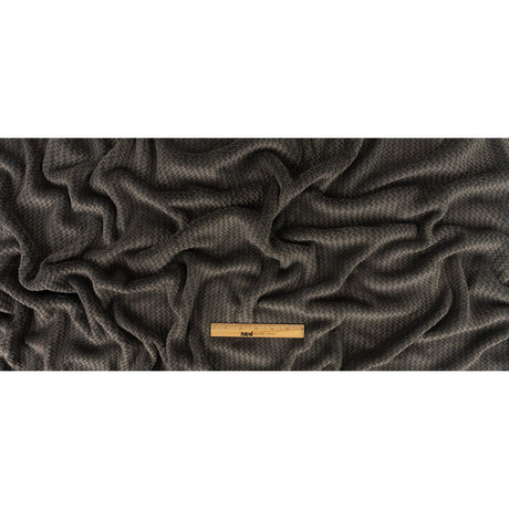 Peat Zig Zags Polyester Fleece