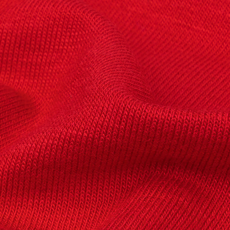 Red Stretch Rayon and Spandex Jersey