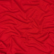 Red Stretch Rayon and Spandex Jersey