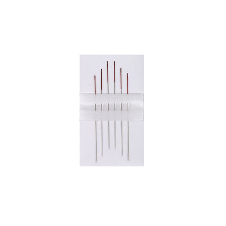 Coloreyes #12 Red Beading Needles - 2.25"