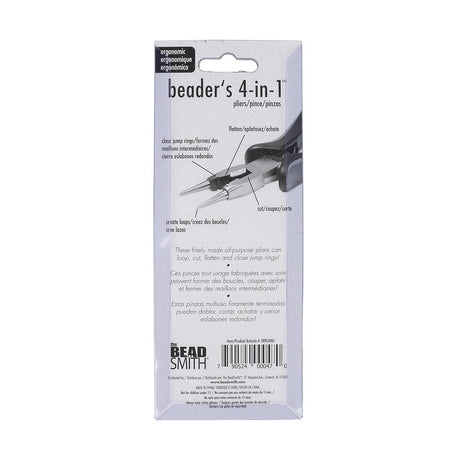 4-in-1 Pliers with Ergonomic Comfort Grip - 5.5"