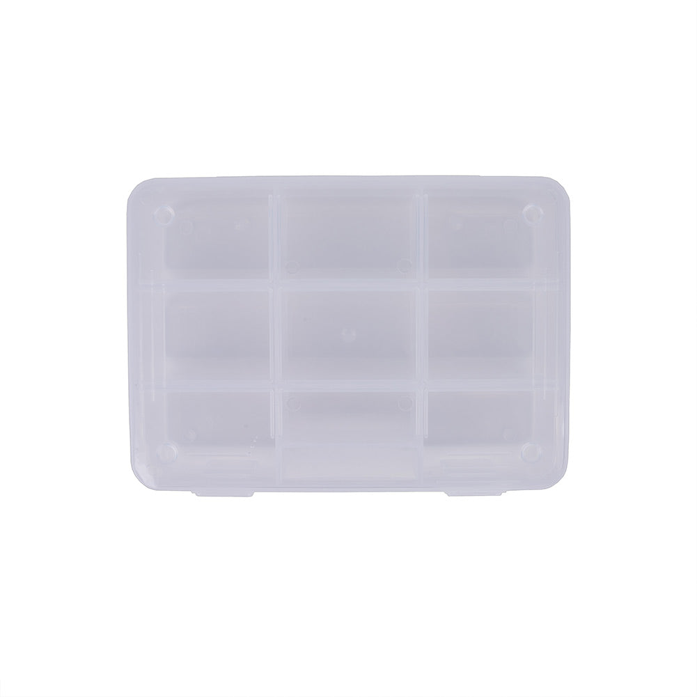 9 Compartment Small Keeper Box - 7.375 x 5.25 x 1.75"