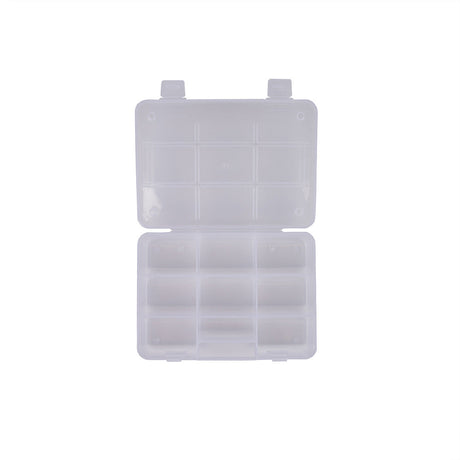 9 Compartment Small Keeper Box - 7.375 x 5.25 x 1.75"
