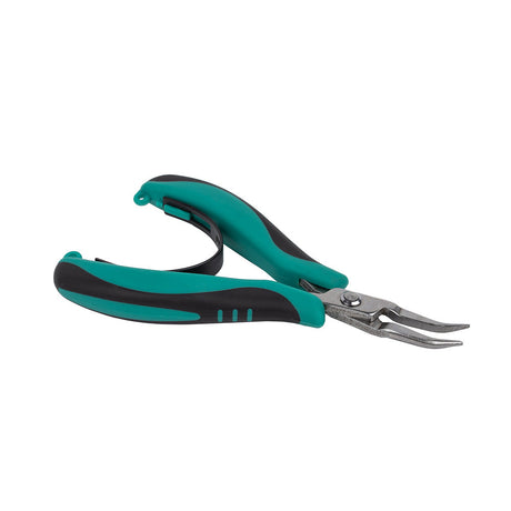 Micro Grip Ergonomic Bent Nose Pliers - 5"