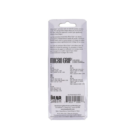 Micro Grip Ergonomic Bent Nose Pliers - 5"