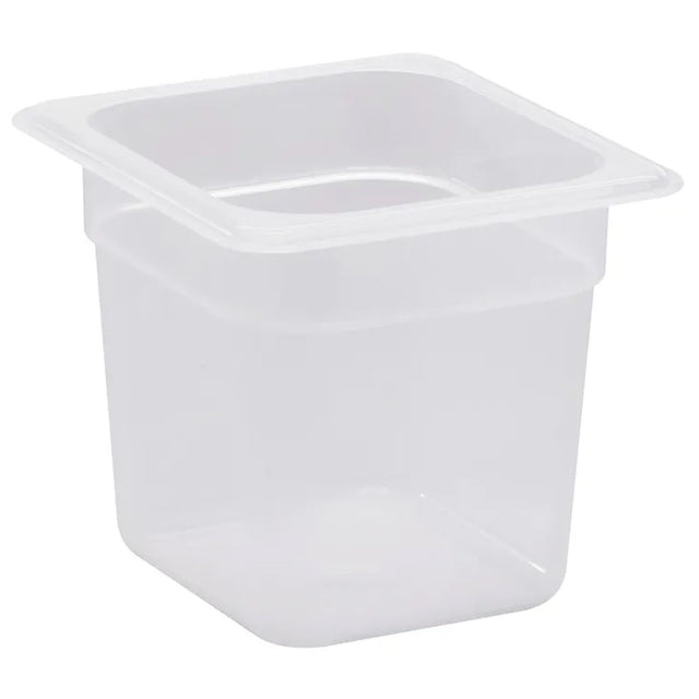 Cambro Translucent Food Pan, One Sixth Size (6" x 7") x 6" Deep