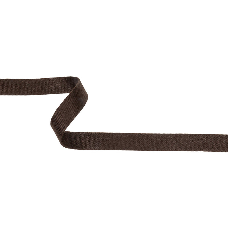 Chocolate Twill Tape - 0.625"