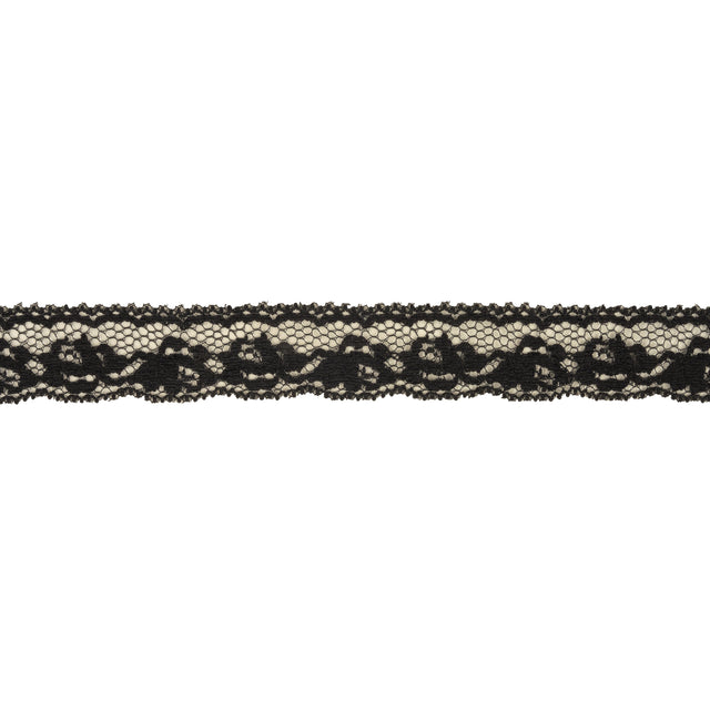Caviar Roses Scalloped Lace Trim - 1"