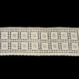 White Windows Venise Lace Trim with Scalloped Edge - 3"