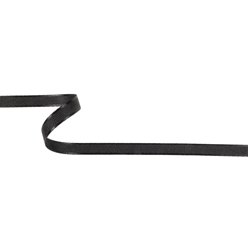 Caviar Grosgrain Ribbon - 0.375"