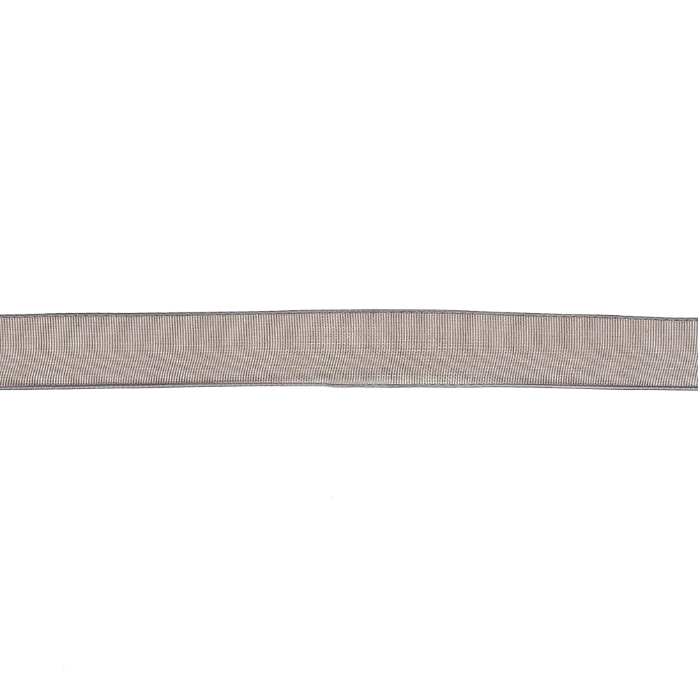 Black Sheer Organza Ribbon - 0.375"
