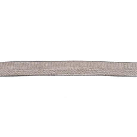 Black Sheer Organza Ribbon - 0.375"