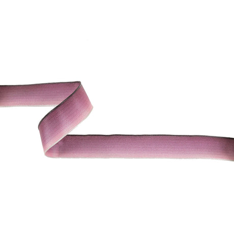 Plum Ombre Woven Ribbon with Wired Edges - 0.875"