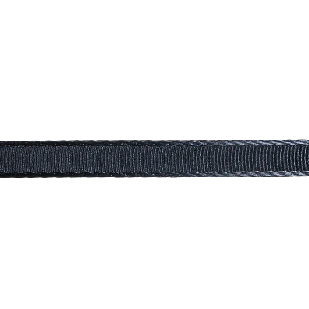 Maritime Blue Satin-Edged Grosgrain Ribbon - 0.375"