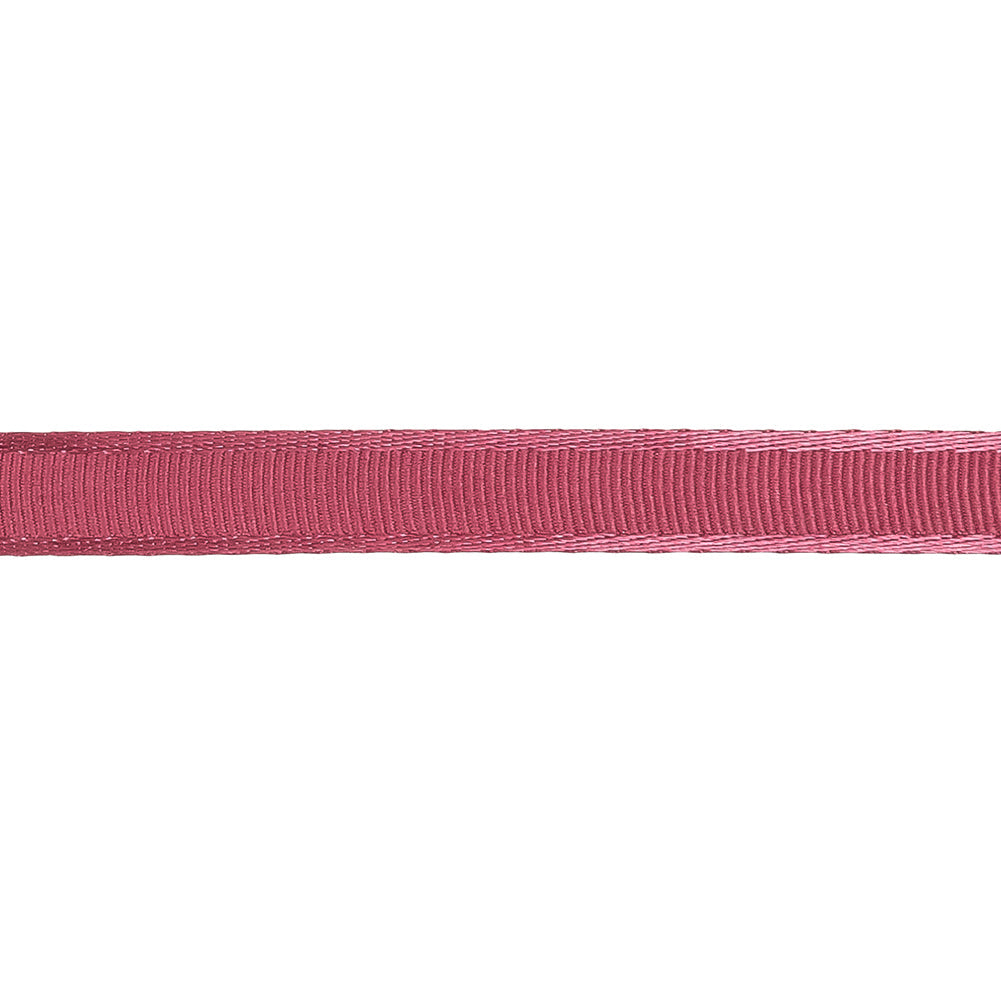 Dusty Pink Satin-Edged Grosgrain Ribbon - 0.375"