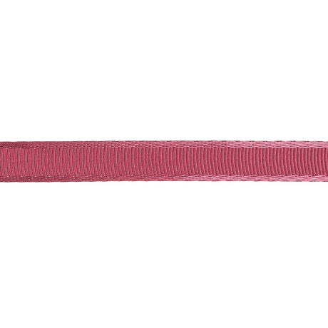 Dusty Pink Satin-Edged Grosgrain Ribbon - 0.375"
