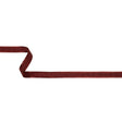 Wine Satin-Edged Grosgrain Ribbon - 0.375"