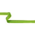 Lime Satin-Edged Grosgrain Ribbon - 0.625"