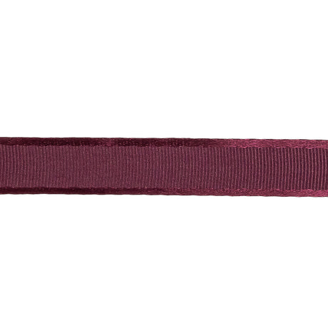 Purple Passion Satin-Edged Grosgrain Ribbon - 0.625"