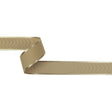 Beige Satin-Edged Grosgrain Ribbon - 1"