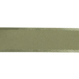 Swamp Satin-Edged Grosgrain Ribbon - 1"