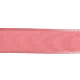 Bubblegum Satin-Edged Grosgrain Ribbon - 1"