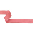 Bubblegum Satin-Edged Grosgrain Ribbon - 1"