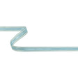 Baby Blue Woven Ribbon with Sheer Organza Borders - 0.5"