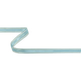 Baby Blue Woven Ribbon with Sheer Organza Borders - 0.5"