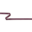 Sunset Purple Woven Ribbon with Sheer Organza Borders - 0.5"